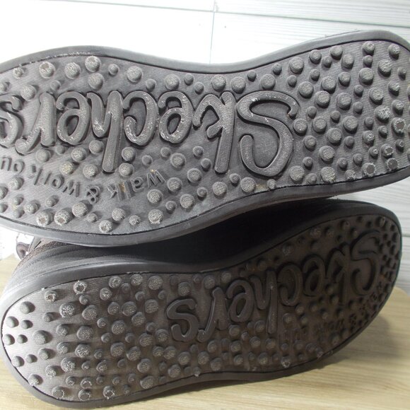 Skechers Women's 7 Knit Sweater Tone Ups Boots - Picture 4 of 4